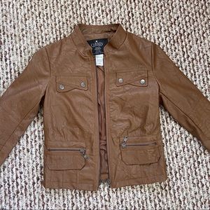 Carmin Faux Leather Jacket